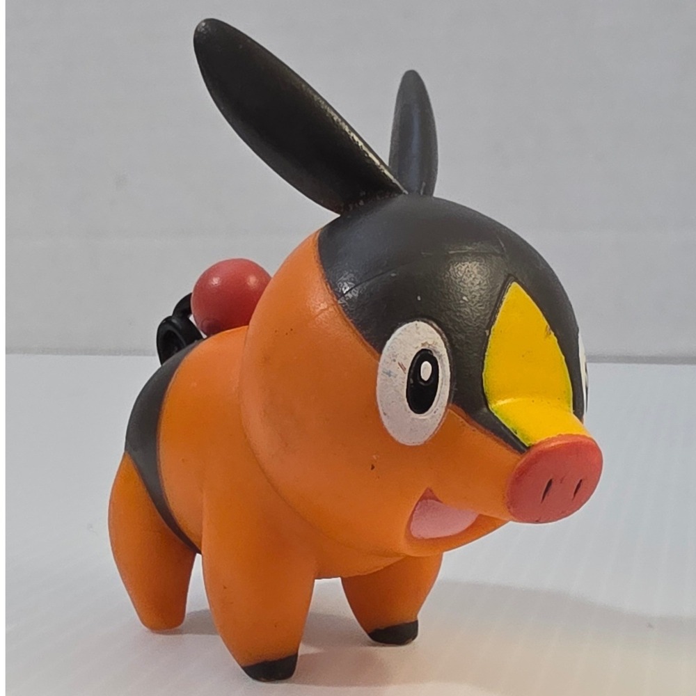 Jakks Pacific Pokemon Figure 3in Orange Fair 2011 Tepig Vinyl Toy